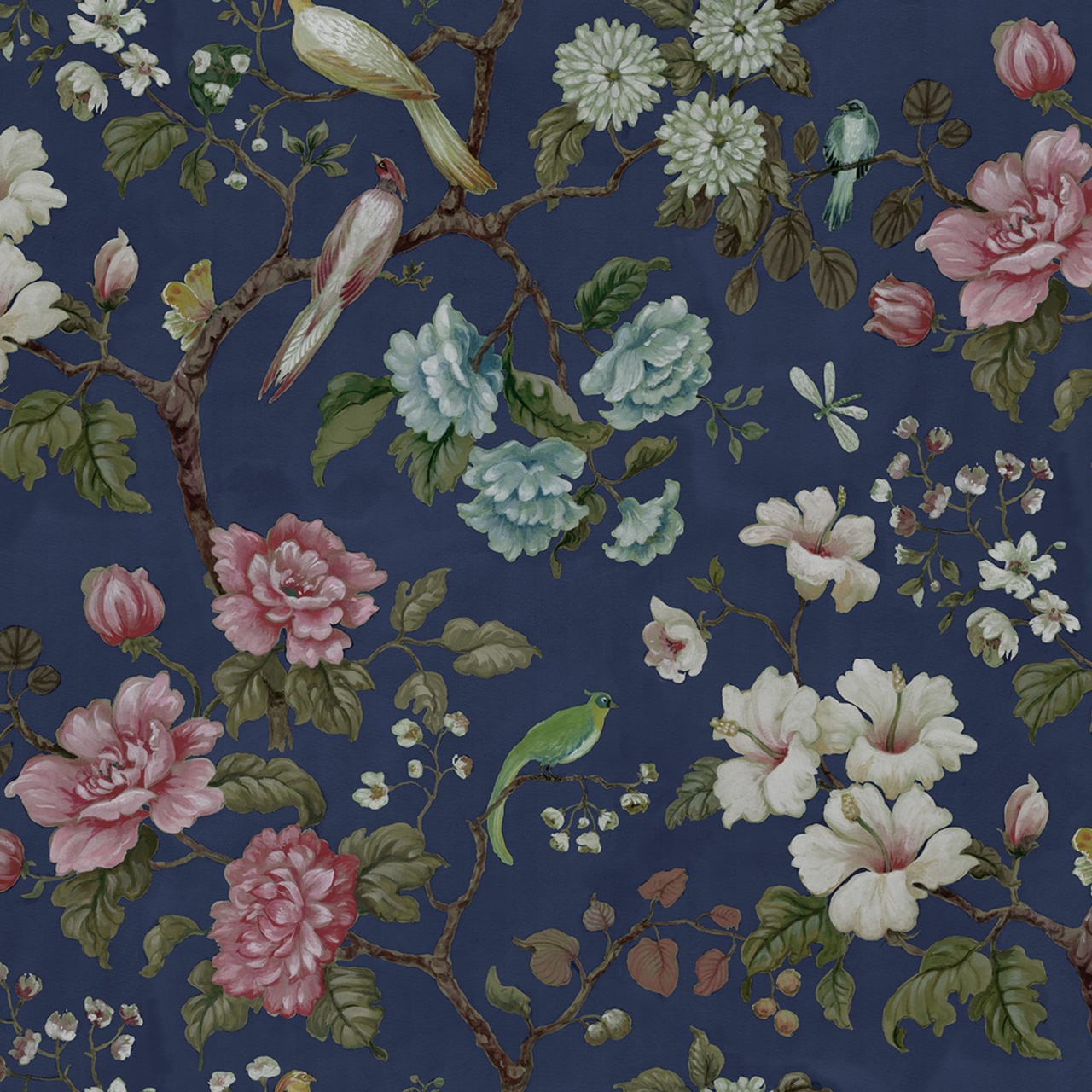 Fototapet, Grandiflora, Blue, Rebel Walls - 2