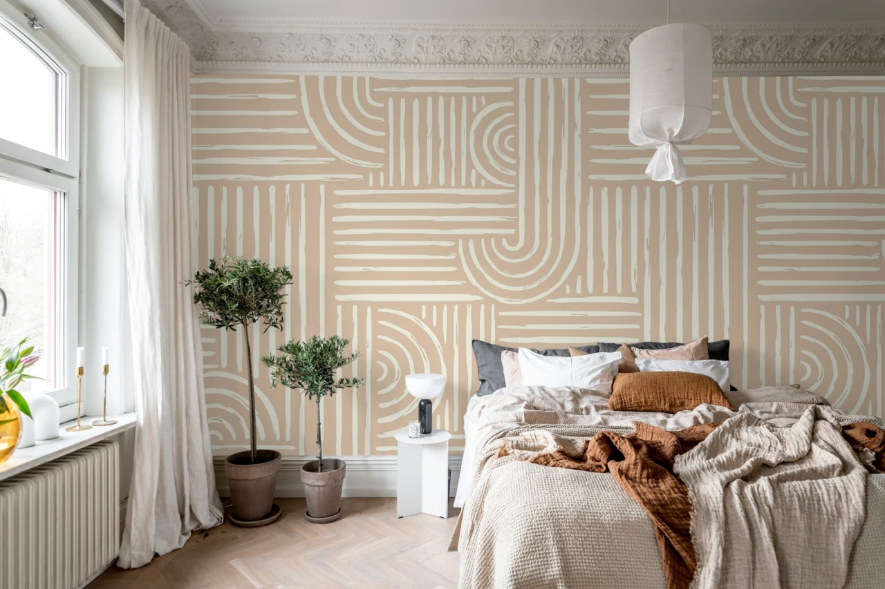 Fototapet, Graphic Vaults, Beige, Rebel Walls - 3