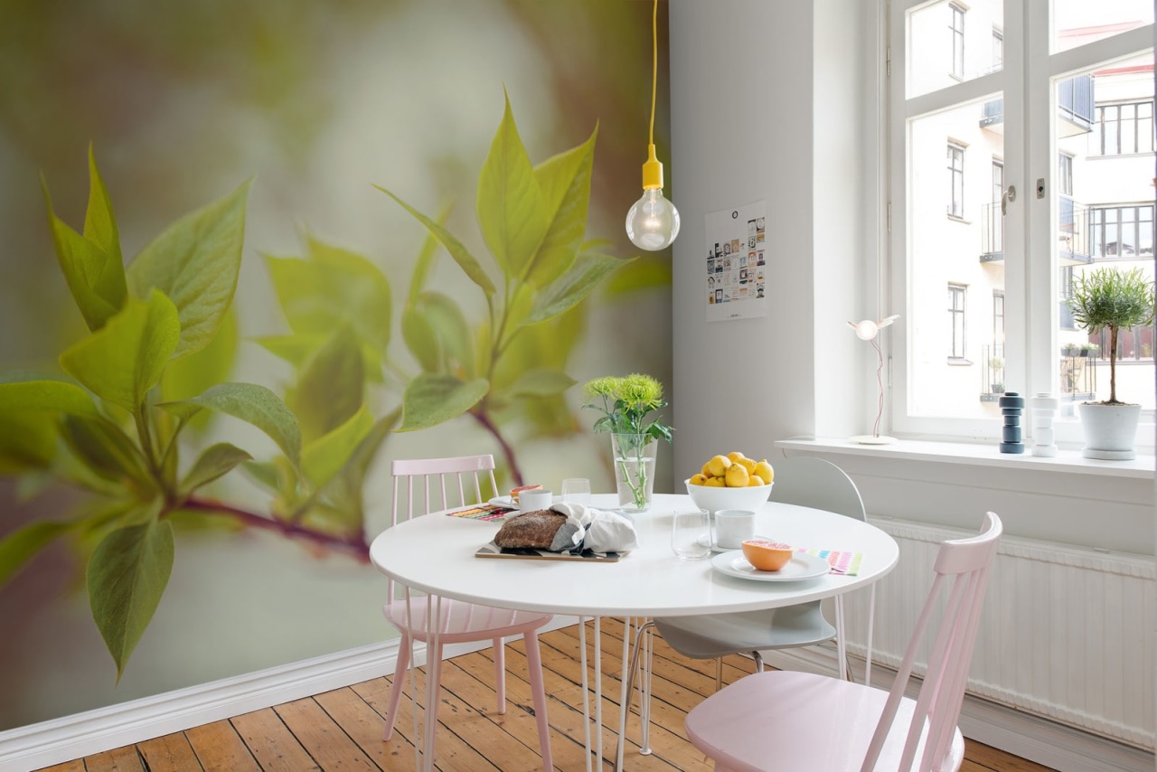 Fototapet, Green Leaves, Rebel Walls