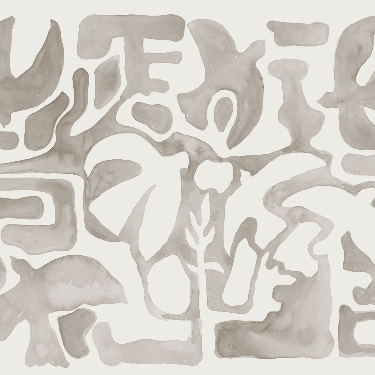 Fototapet, Harmony Forms, Beige, Rebel Walls - 2