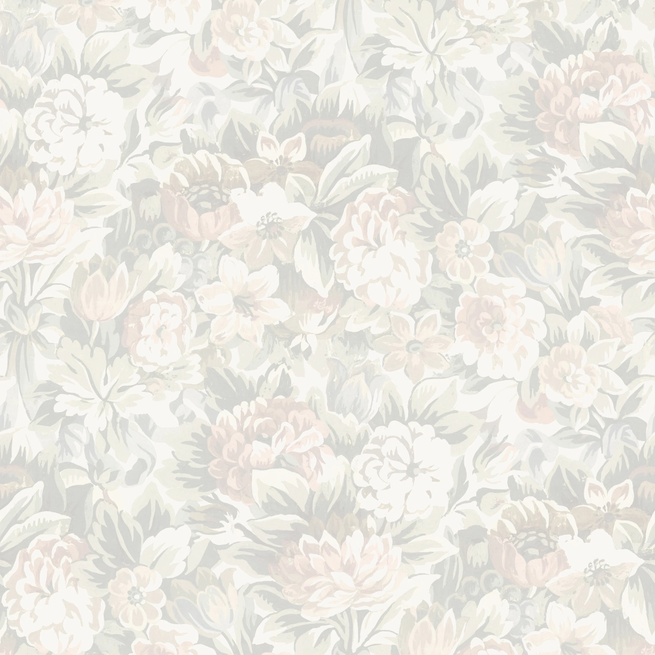 Fototapet, Heritage Floral, Light, Rebel Walls - 2