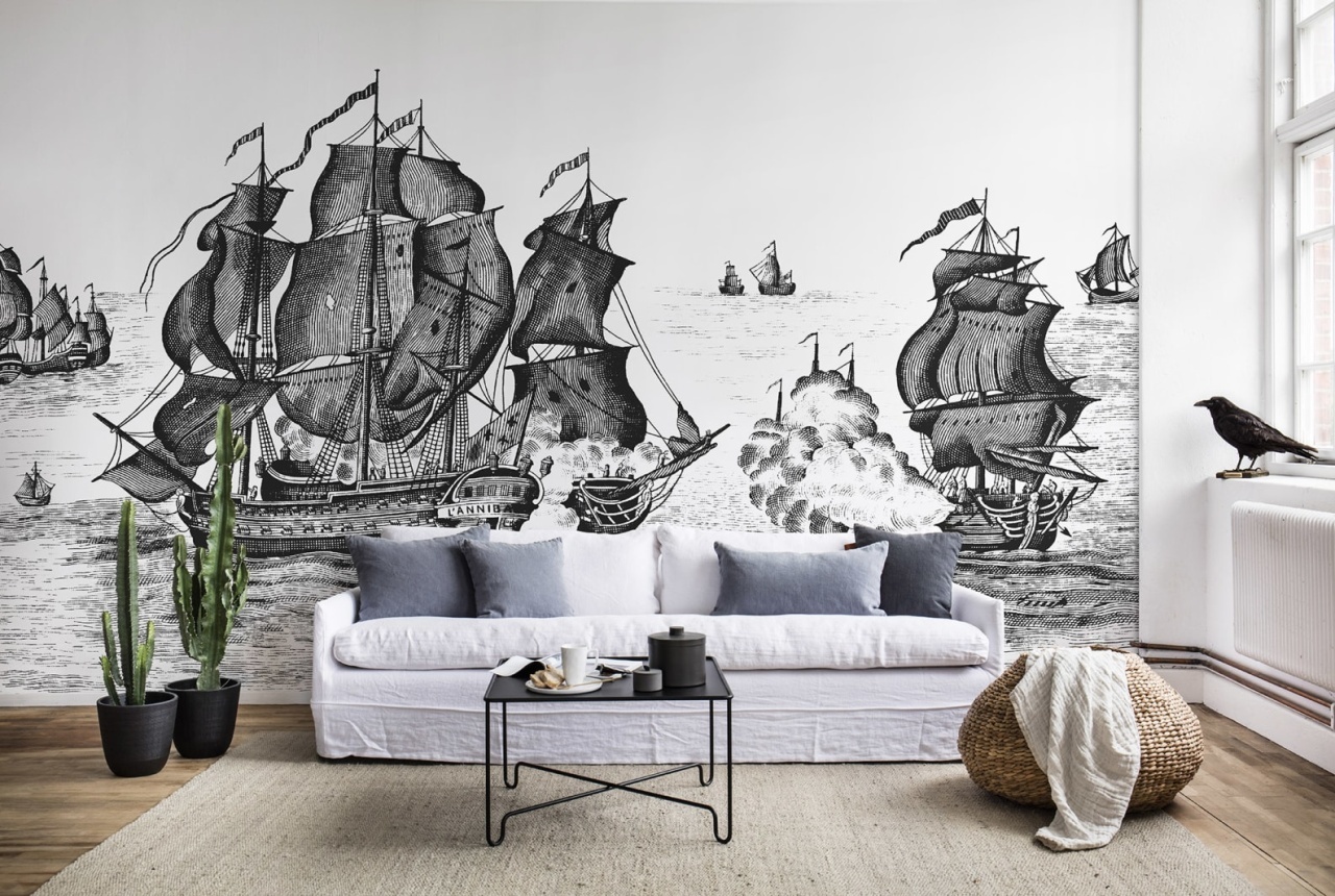 Fototapet, High Seas, Black, Rebel Walls - 3