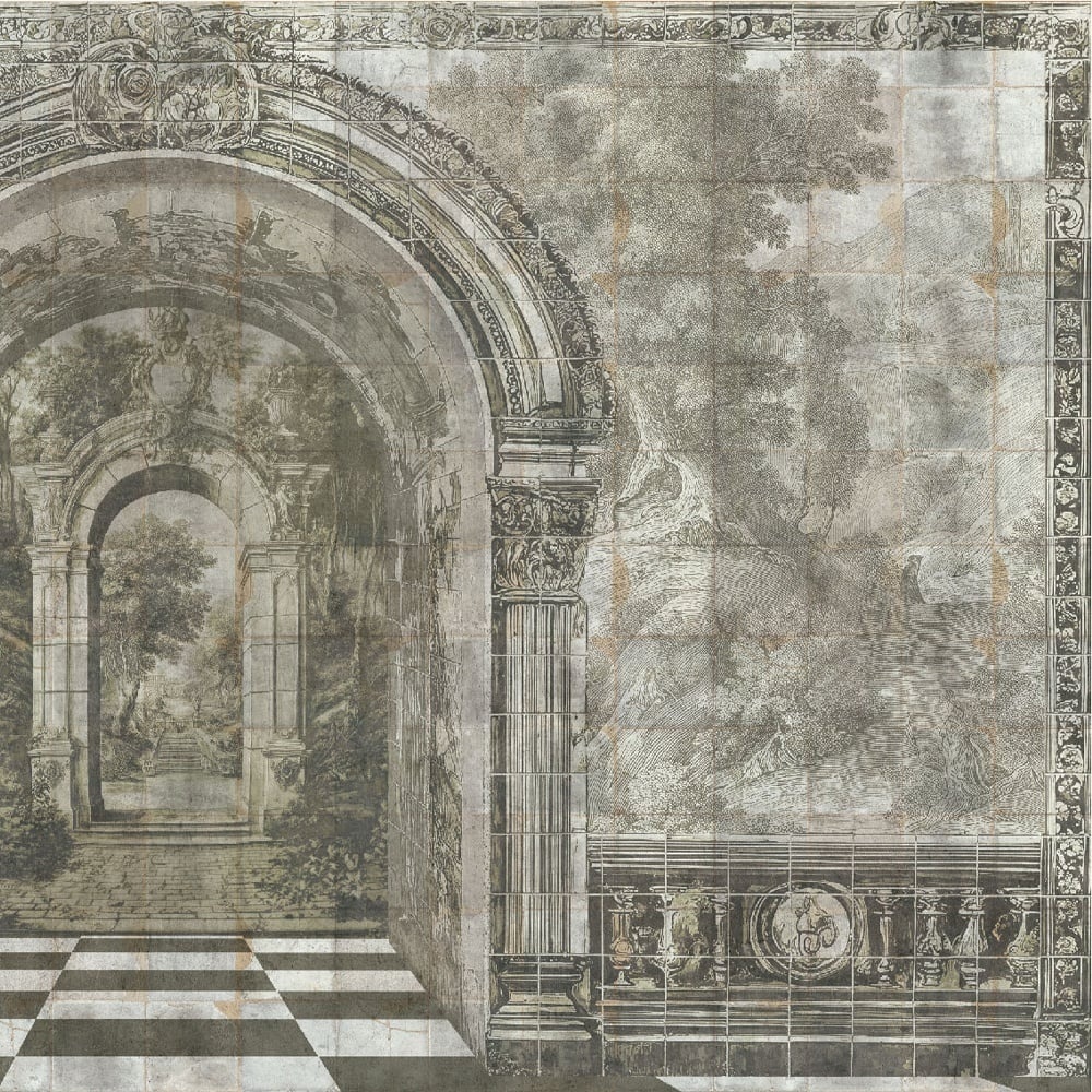 Fototapet Imperial Passage, Cream - personalizat, VLAdiLA - 5