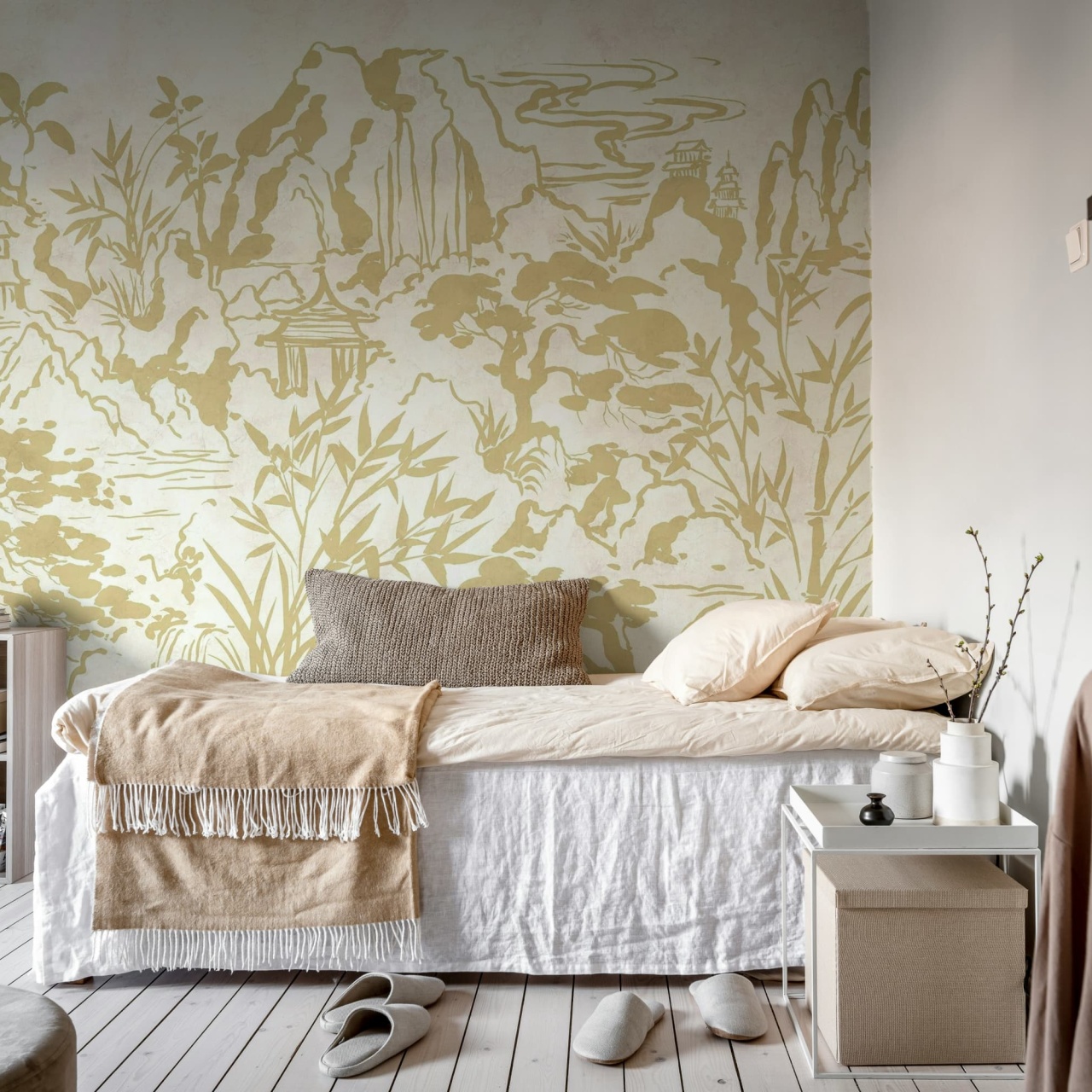Fototapet, Ink Horizon, Beige, Rebel Walls - 3