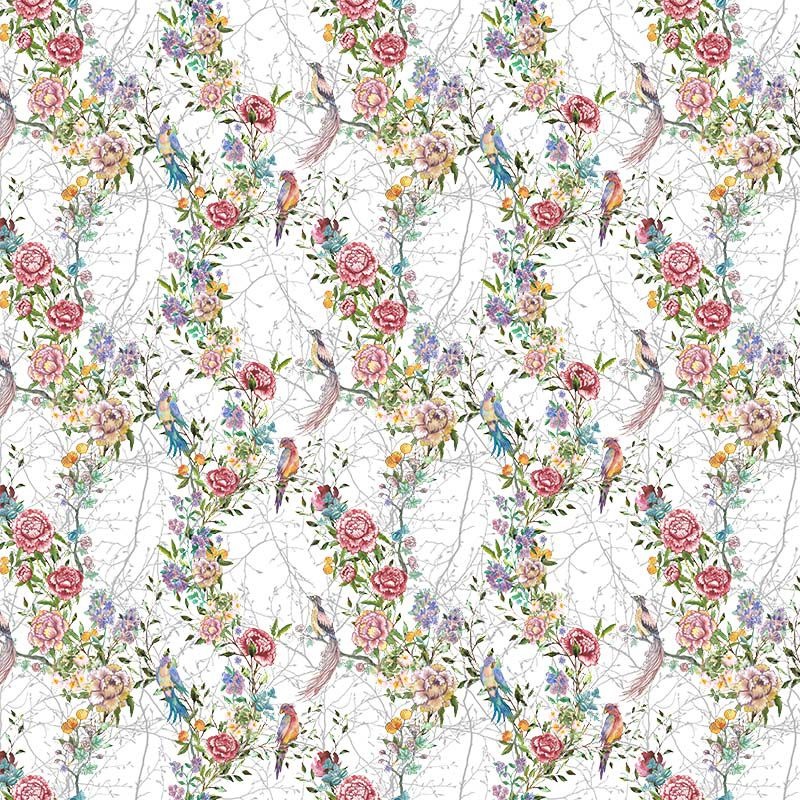 Fototapet Joie de vivre in White, VLAdiLA - 2