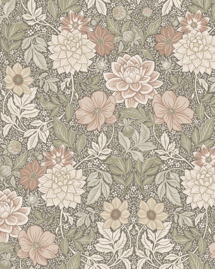 Fototapet lavabil, Dahlia Garden Grand 9713W — imaginea 2