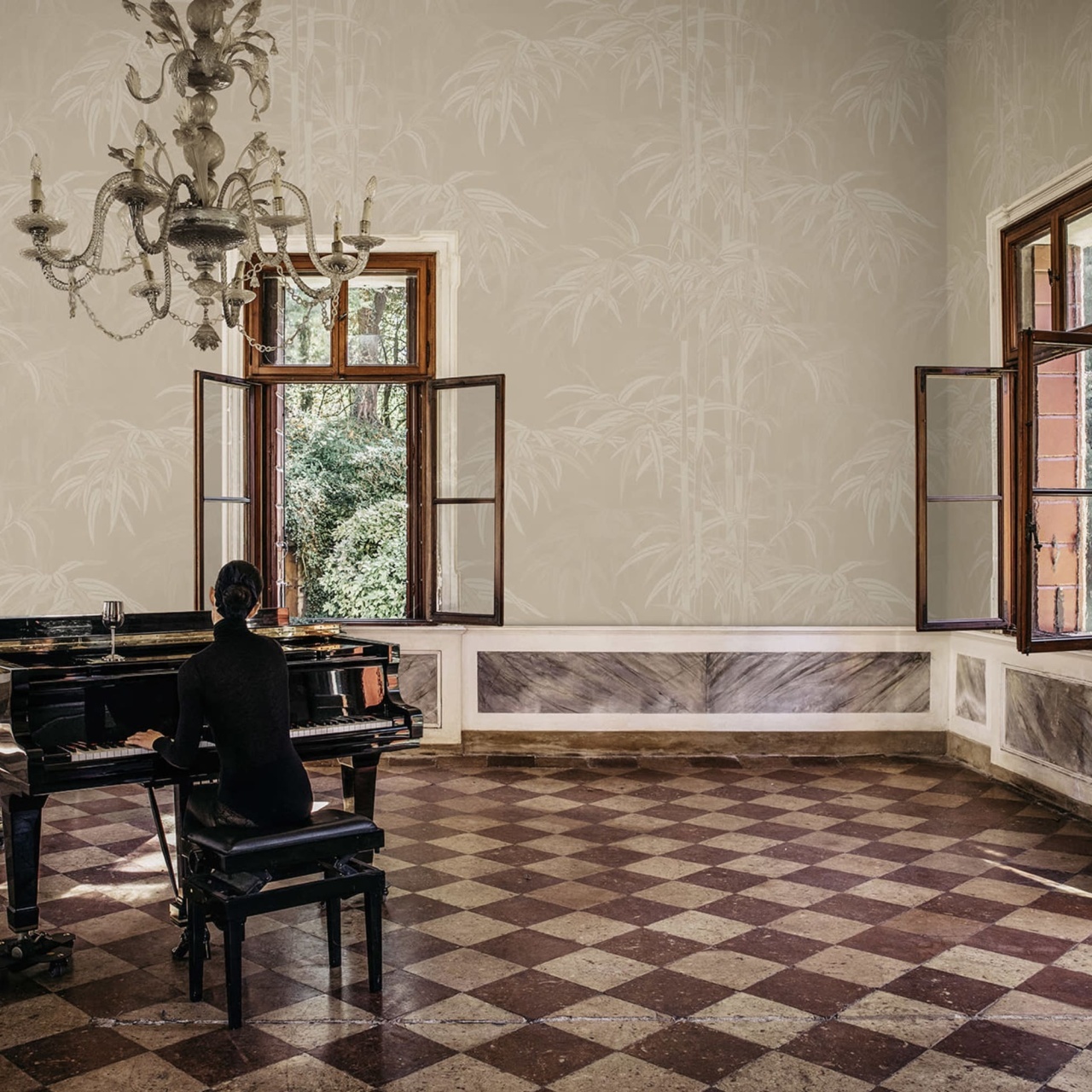 Fototapet lavabil, Leon Mural, Beige, Sandberg