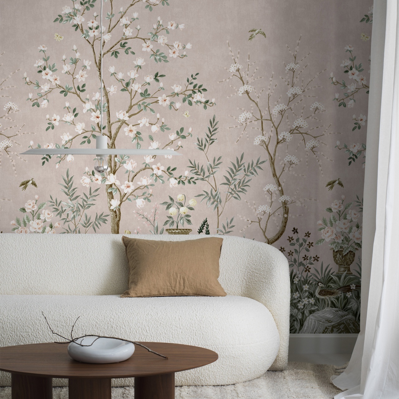 Fototapet lavabil, Magnolia Garden 9587W — imaginea 5