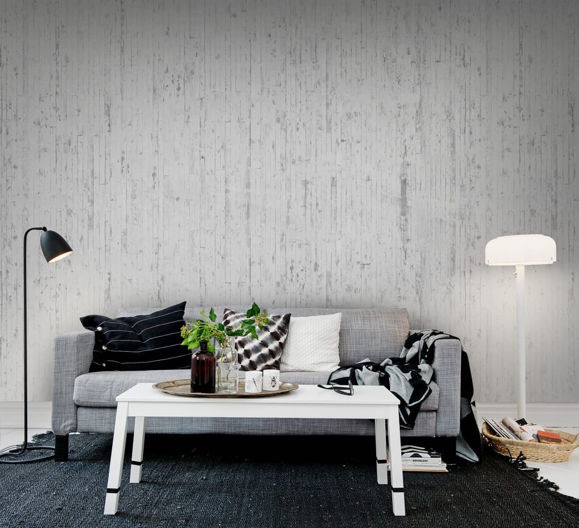 Fototapet, Lime Washed Wall, Rebel Walls - 3