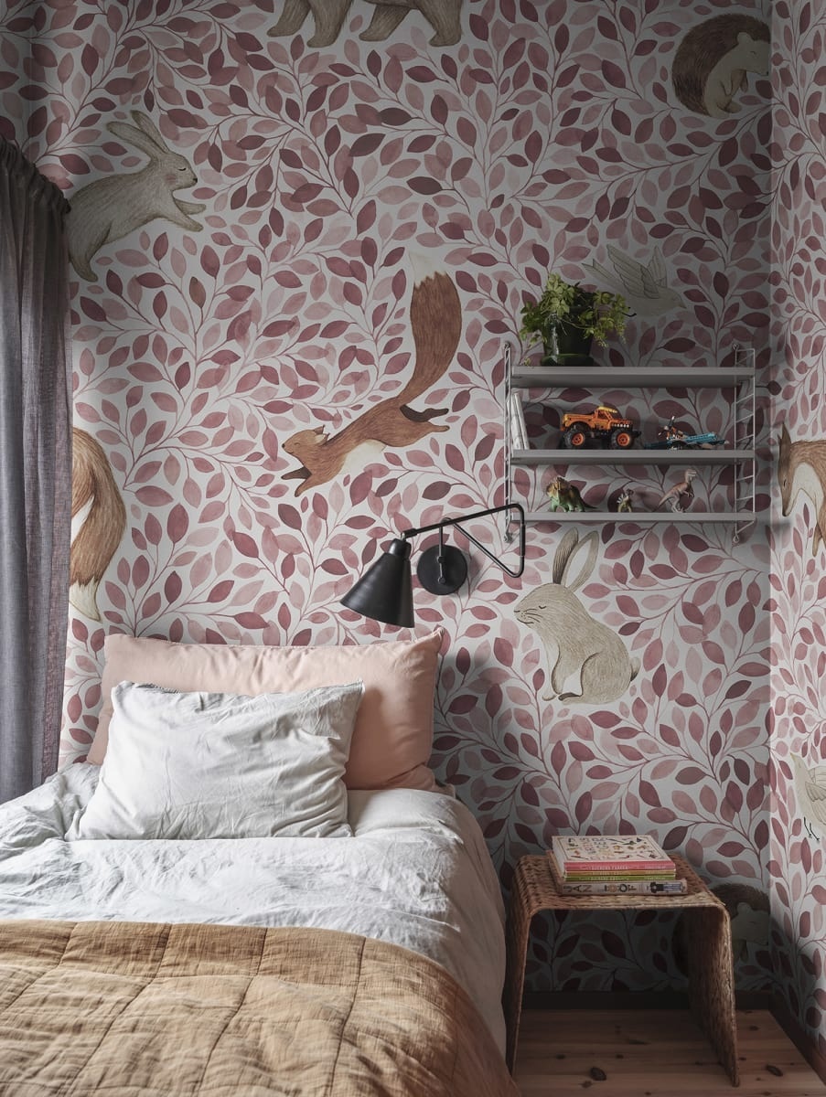 Fototapet, Lullaby, Pink, Rebel Walls - 3