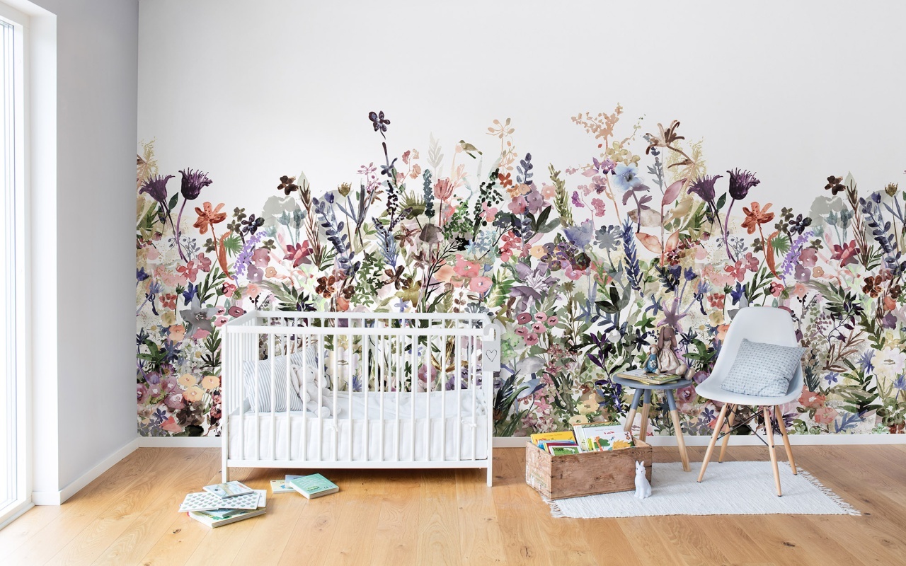 Fototapet, May Meadow, Pastel, Rebel Walls