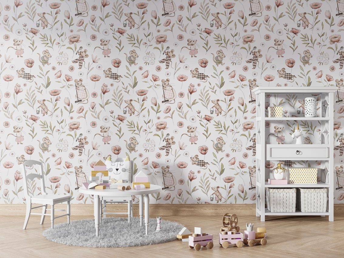 Fototapet Merry Mice, Kikki Belle