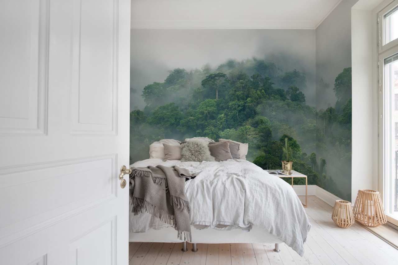 Fototapet, Misty Forest, Rebel Walls