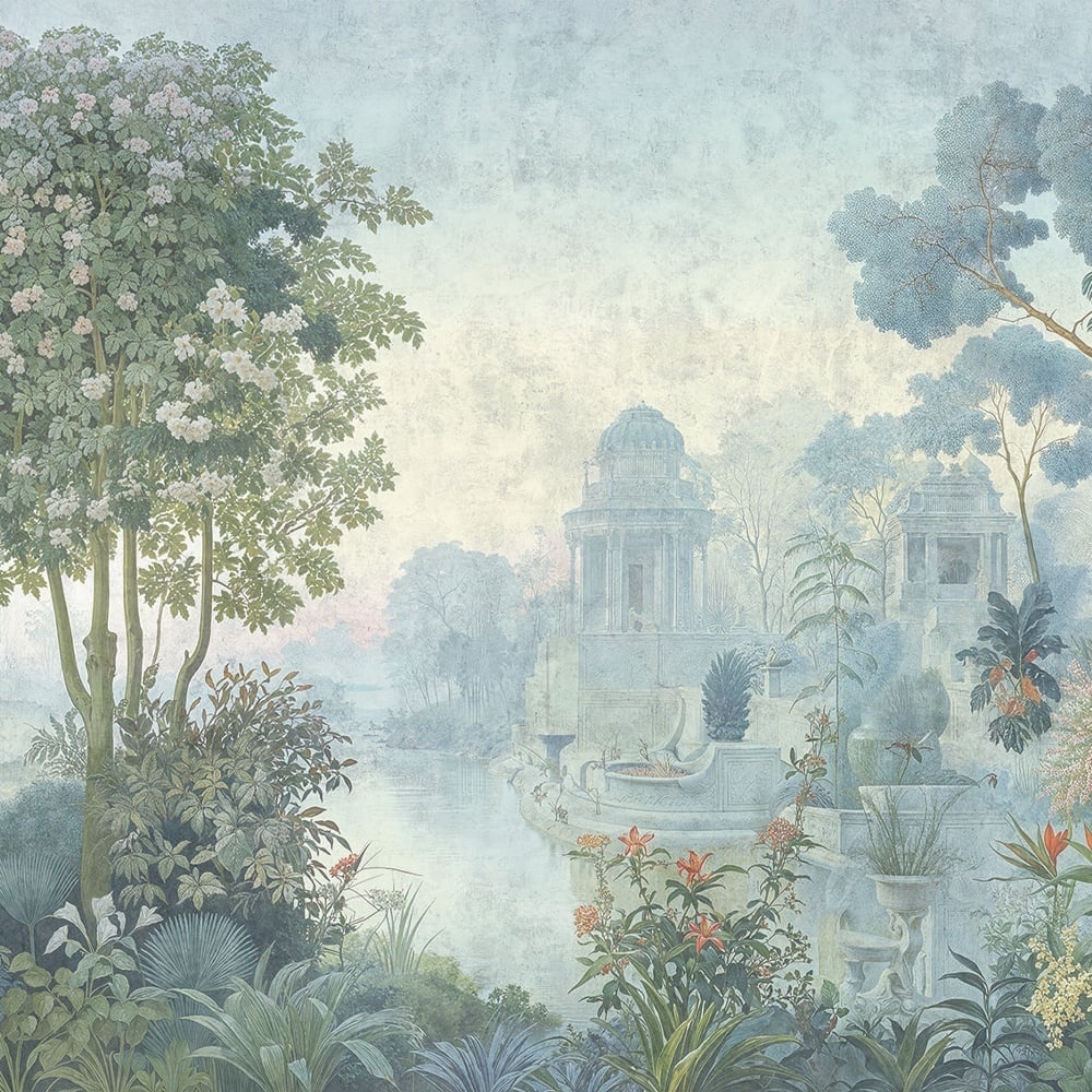 Fototapet Misty Temple Horizon - personalizat, VLAdiLA - 4