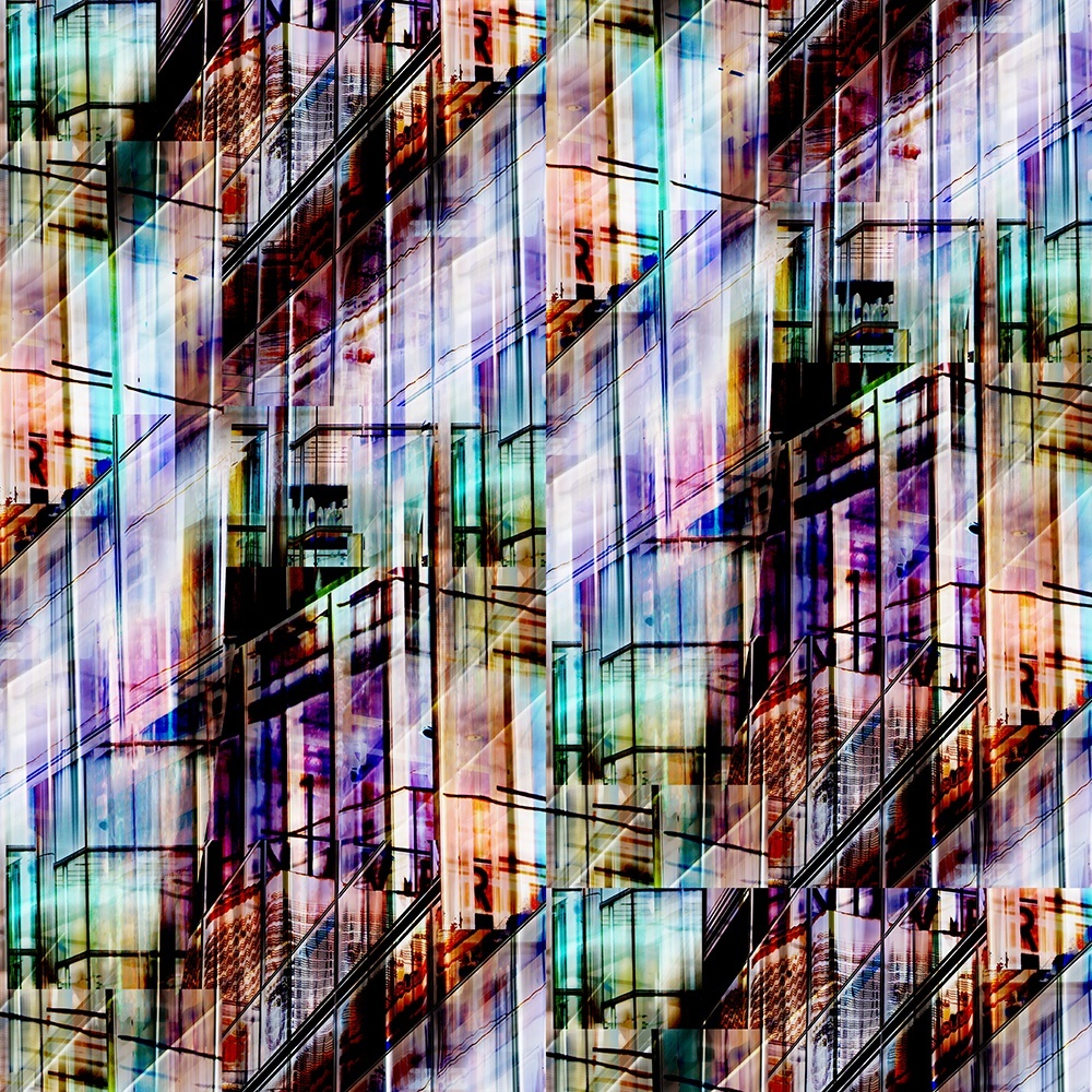 Fototapet, Neon City, Rebel Walls - 2