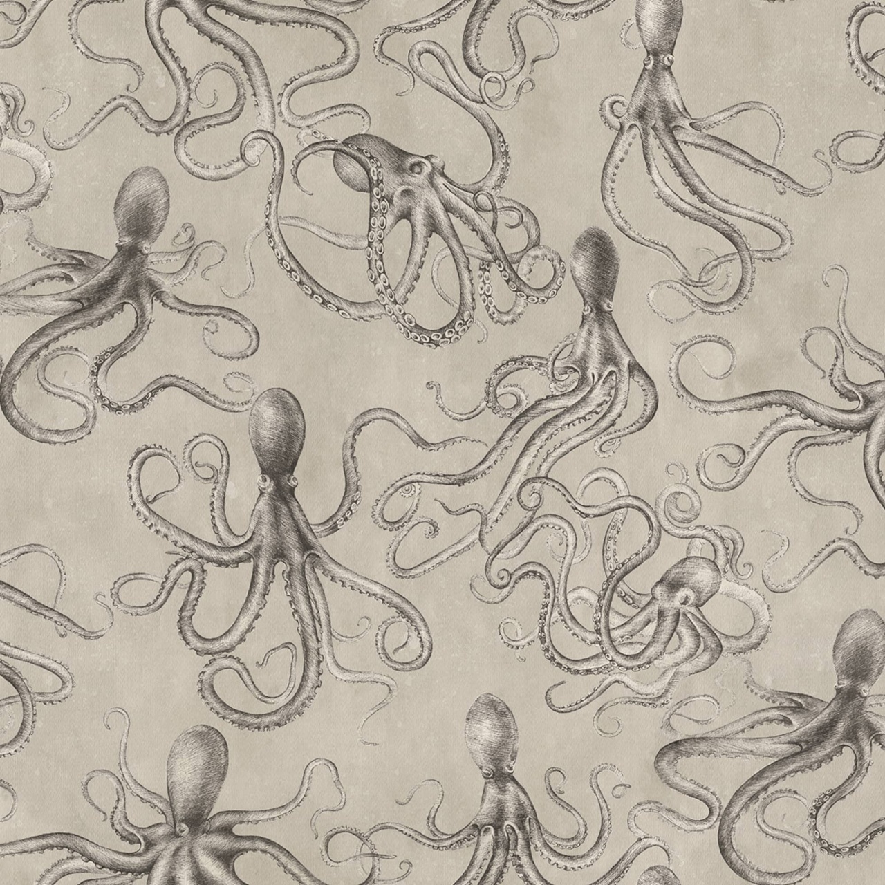 Fototapet, Octopus, Beige, Rebel Walls - 2