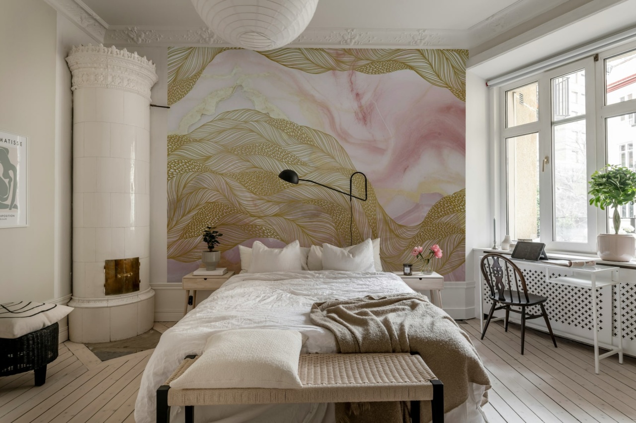 Fototapet, Opulence Flow, Pink Marble, Rebel Walls