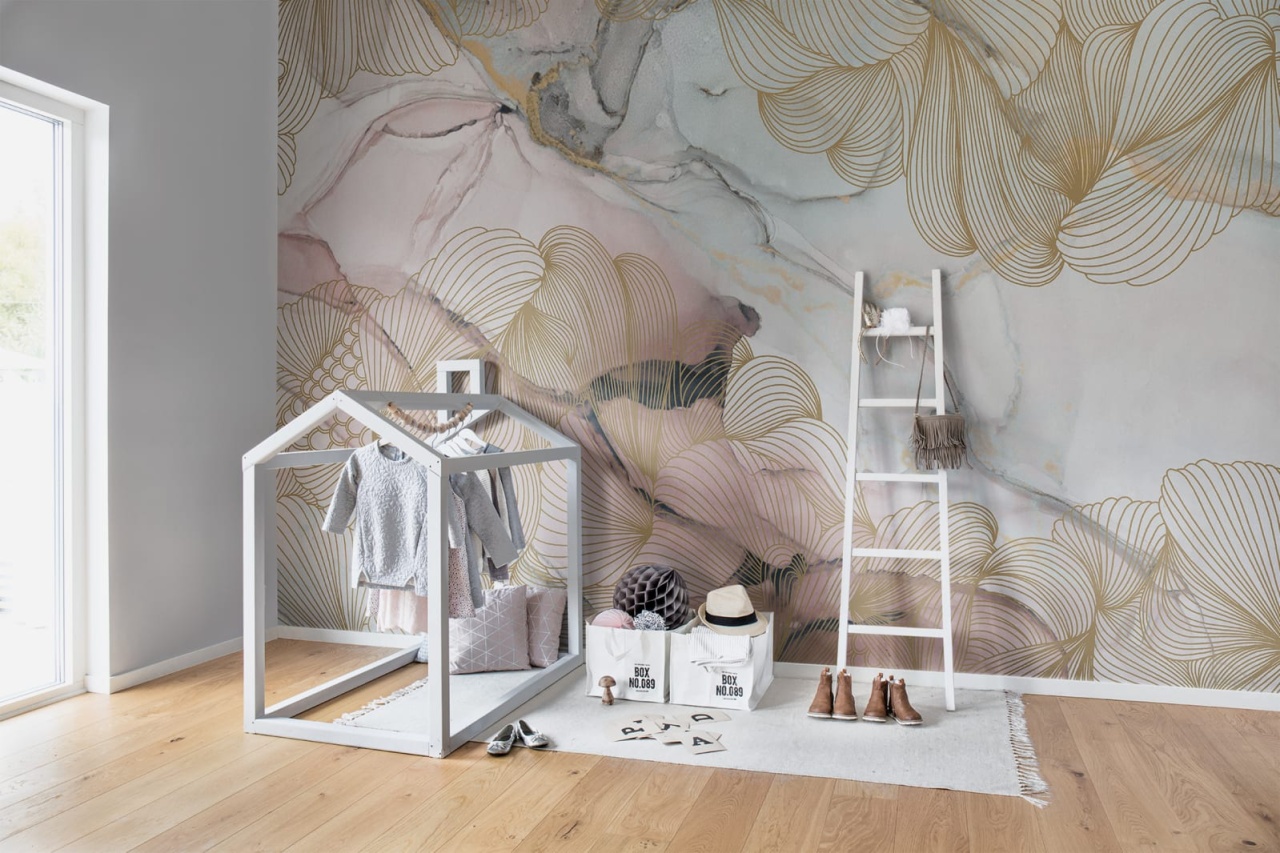 Fototapet, Opulence, Pink Marble, Rebel Walls - 5