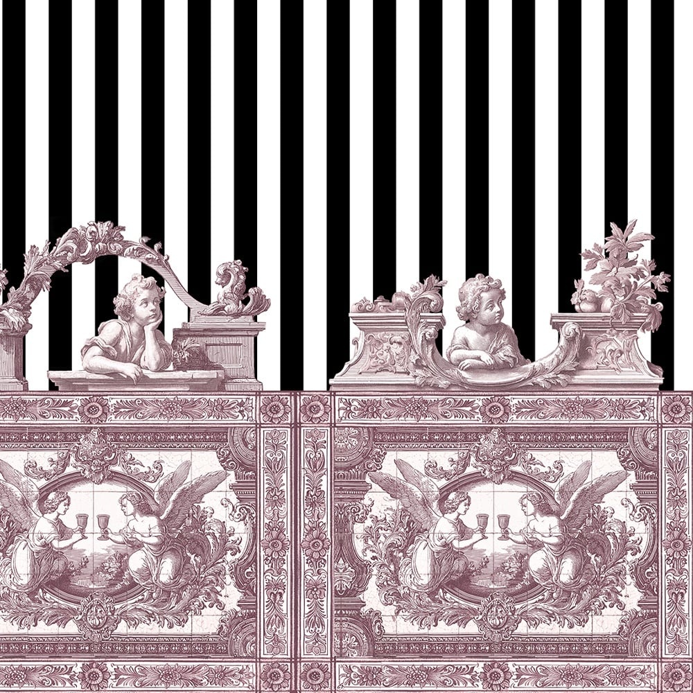Fototapet Opulent Friezes, Rose - personalizat, VLAdiLA - 4