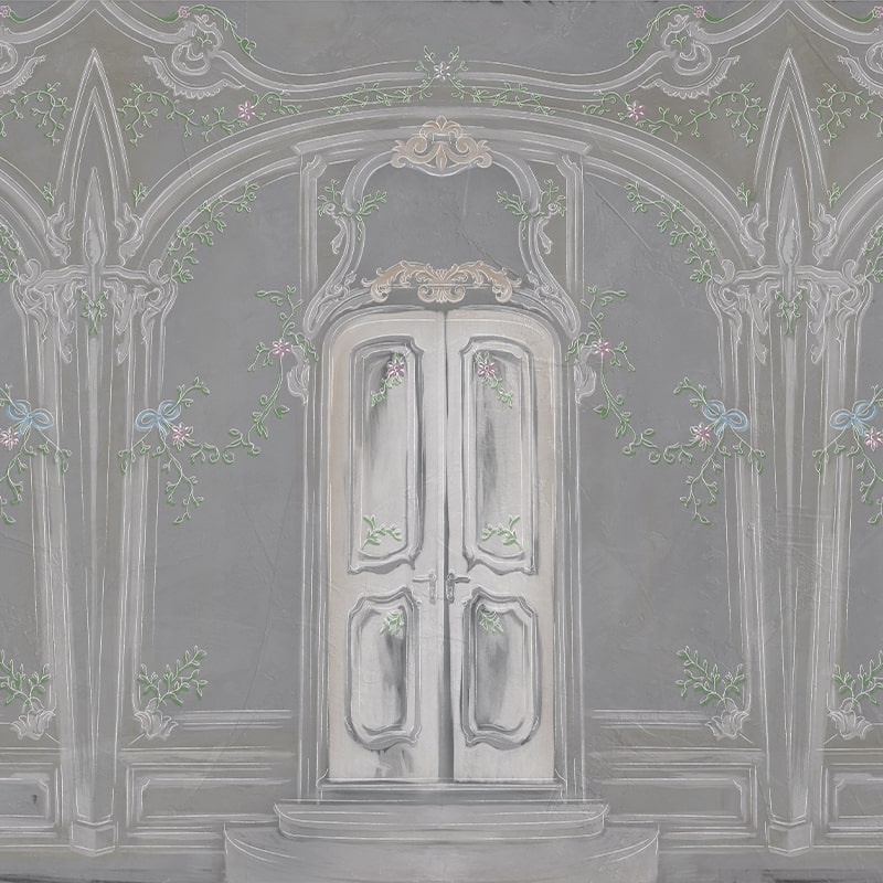 Fototapet Pastel Richesse Gray, VLAdiLA - 2