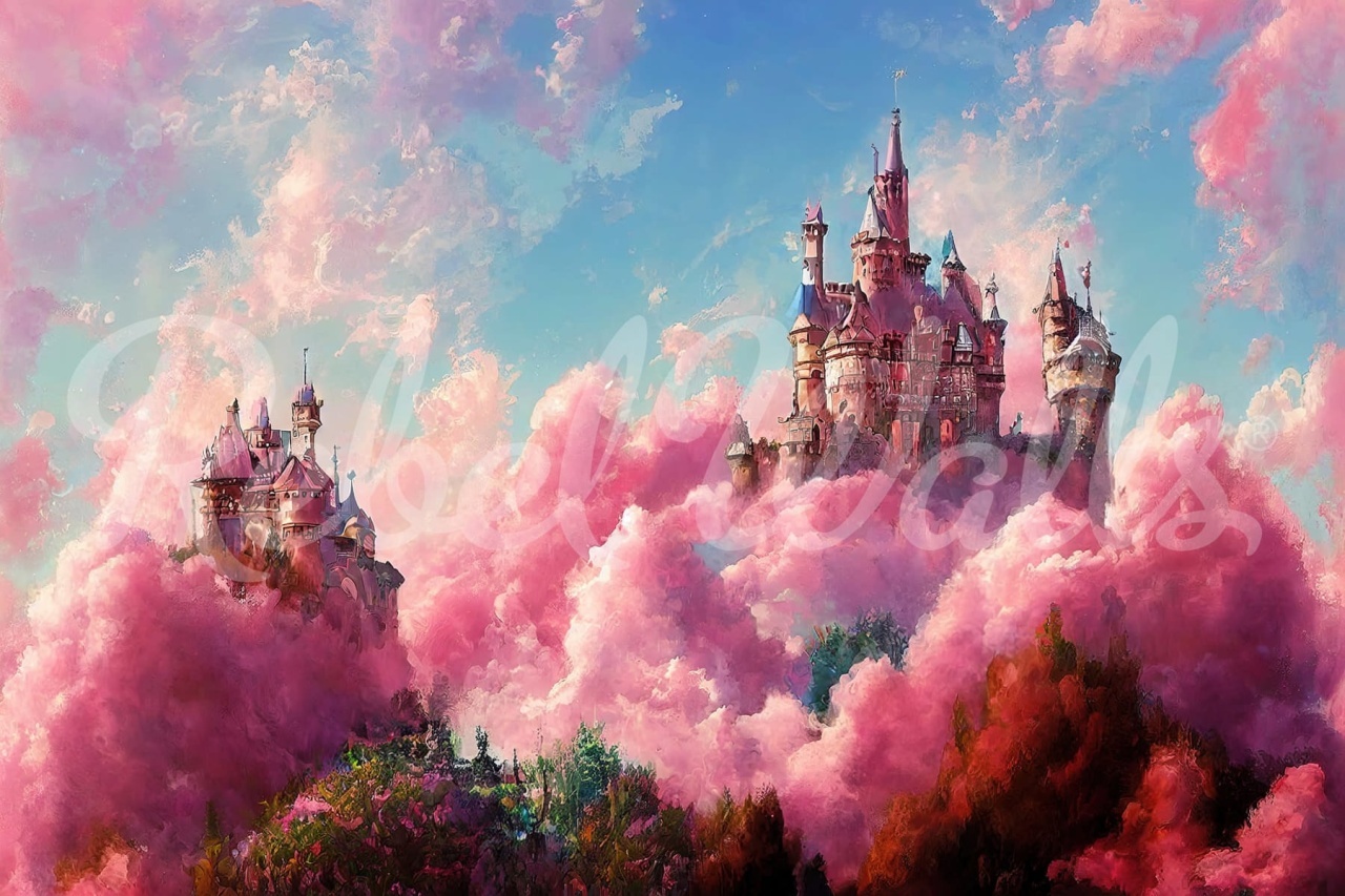 Fototapet, Pink Castle, Rebel Walls - 2