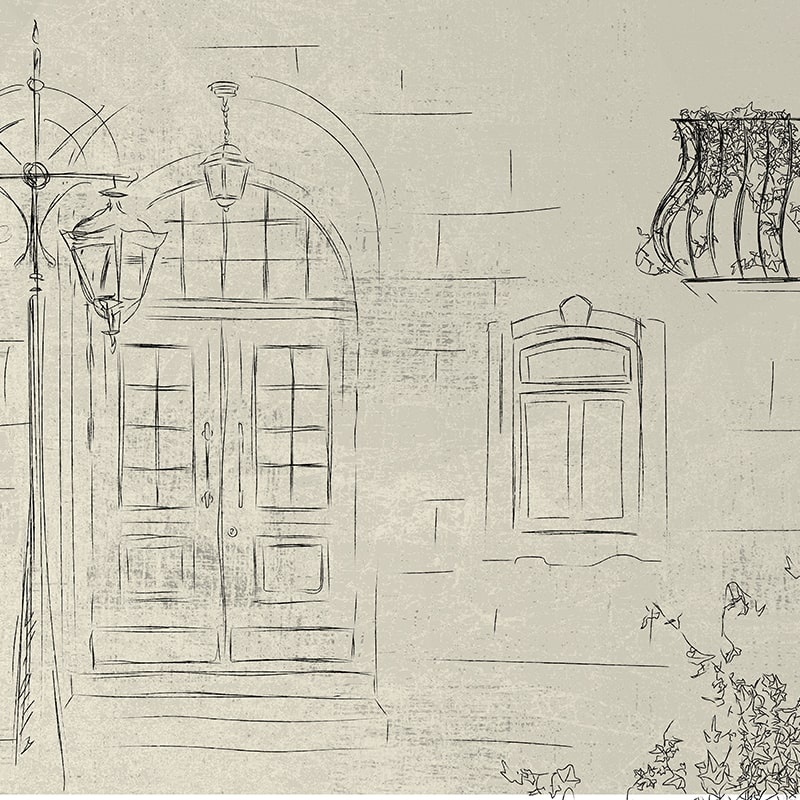 Fototapet Rue de l'Abreuvoir, VLAdiLA — imaginea 2
