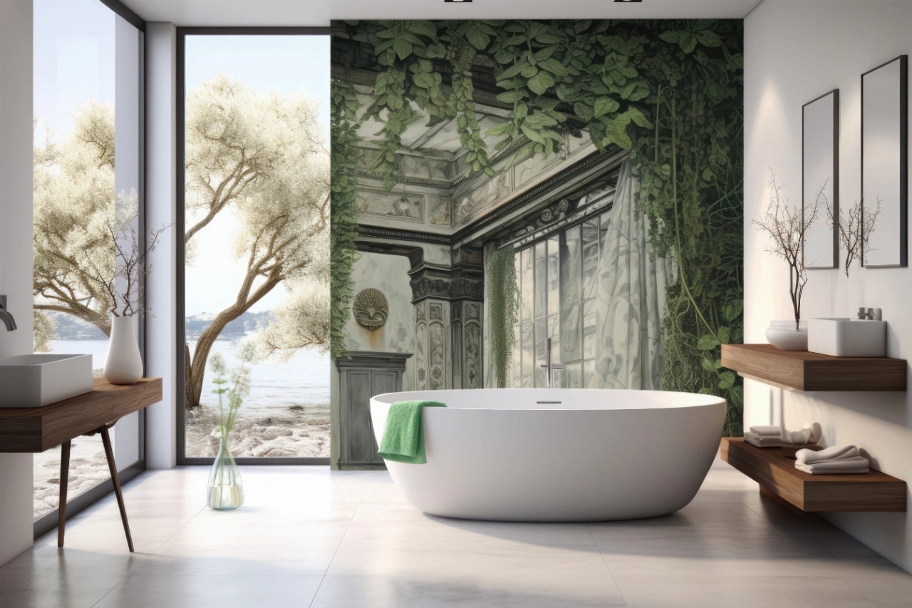 Fototapet Rustic Constructeur Ornaments Rêve CO100 - 2