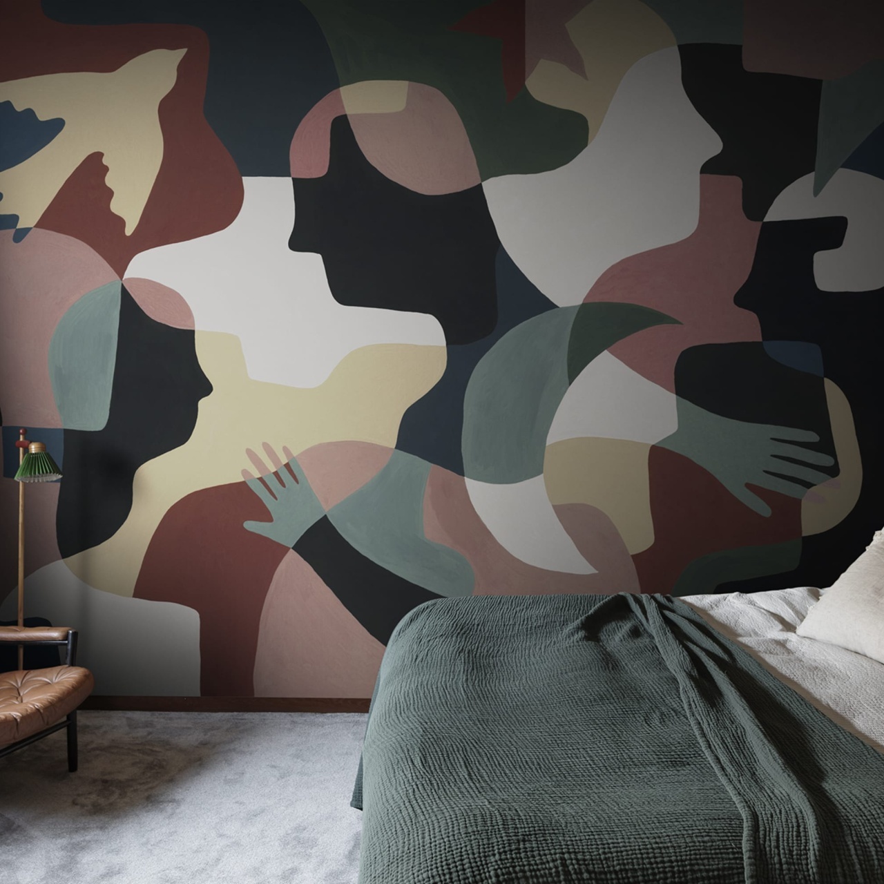 Fototapet, Silent Conversation, Multi, Rebel Walls - 3