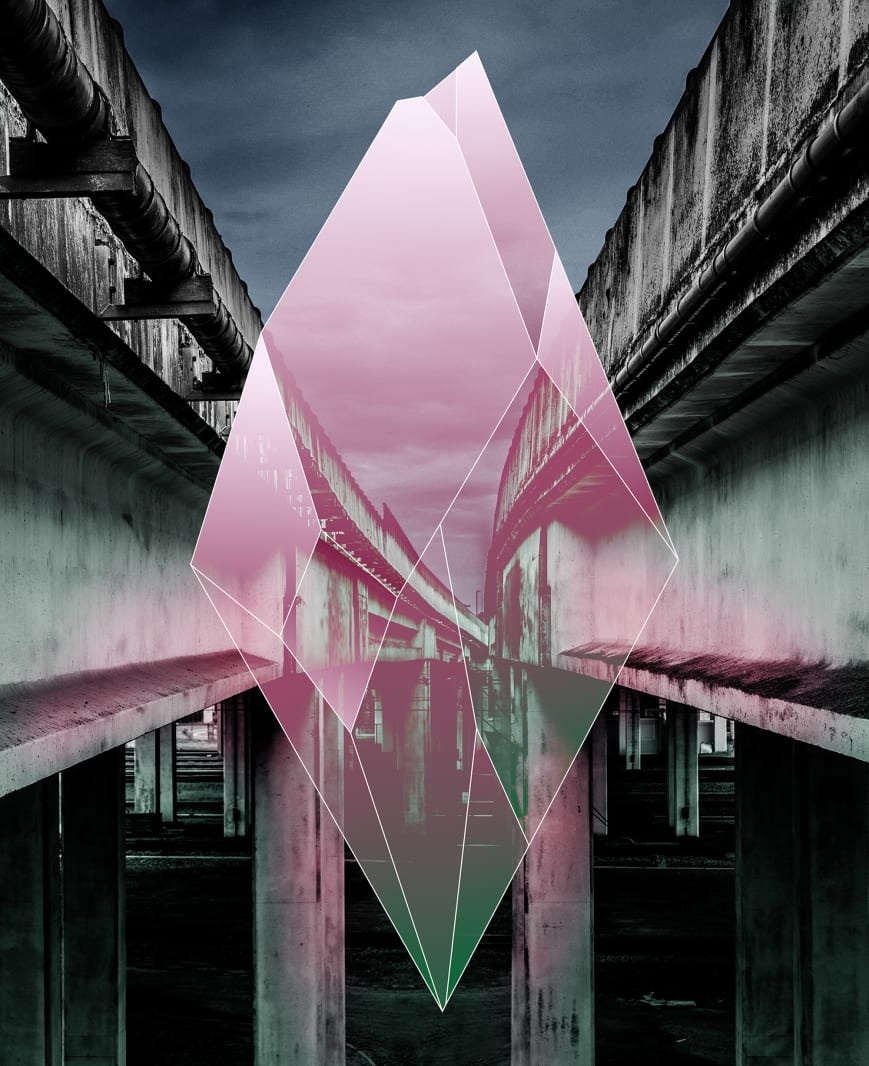 Fototapet, Sparkling City, Rebel Walls - 2