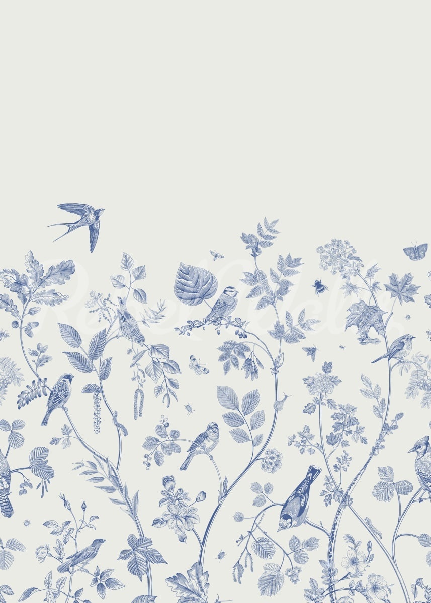 Fototapet, Spring Day, Blue, Rebel Walls - 2