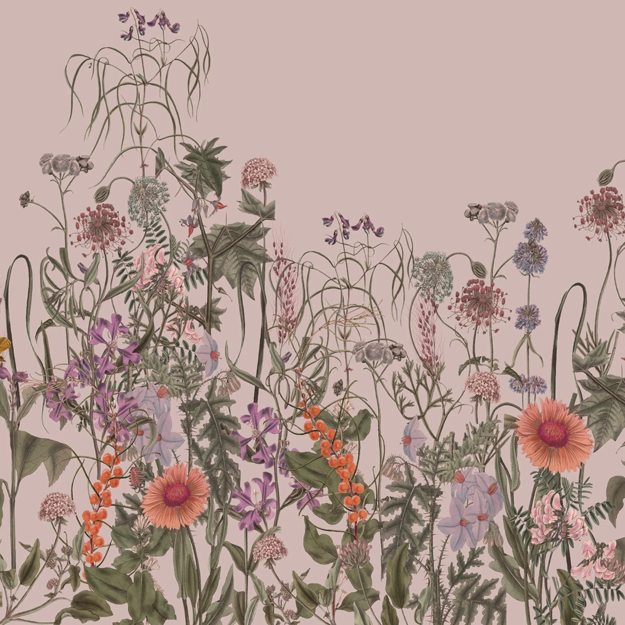 Fototapet, Springmeadow, Pink, Rebel Walls - 2