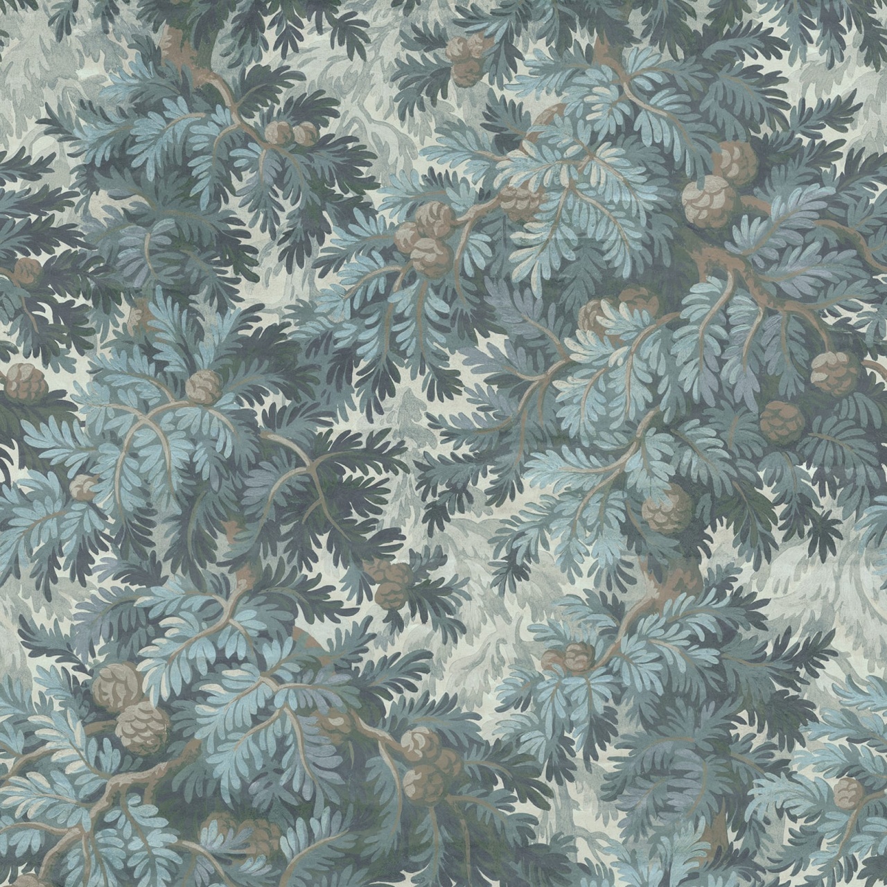 Fototapet, Spruce Forest, Blue, Rebel Walls - 2