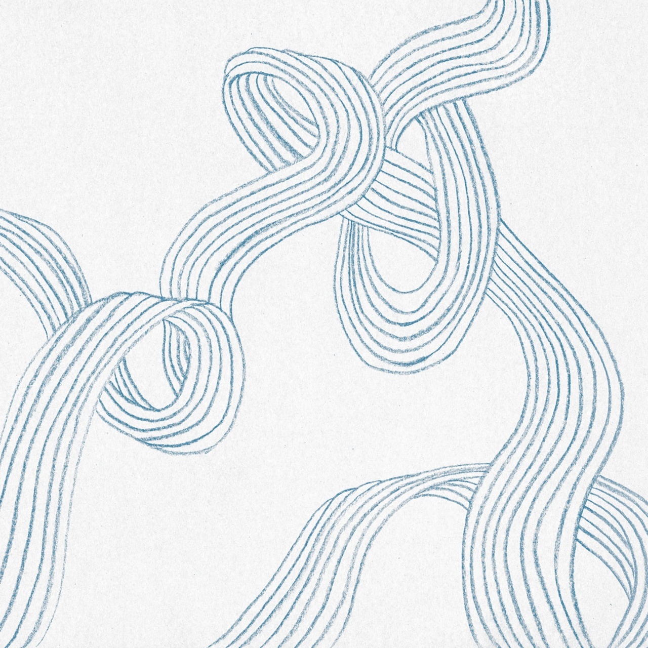 Fototapet, Stripes, Light Blue, Rebel Walls - 2
