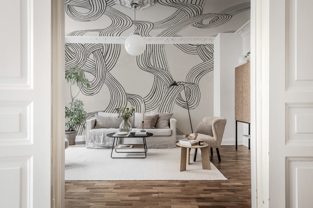 Fototapet, Stripes Repeatable, Black & White, Rebel Walls