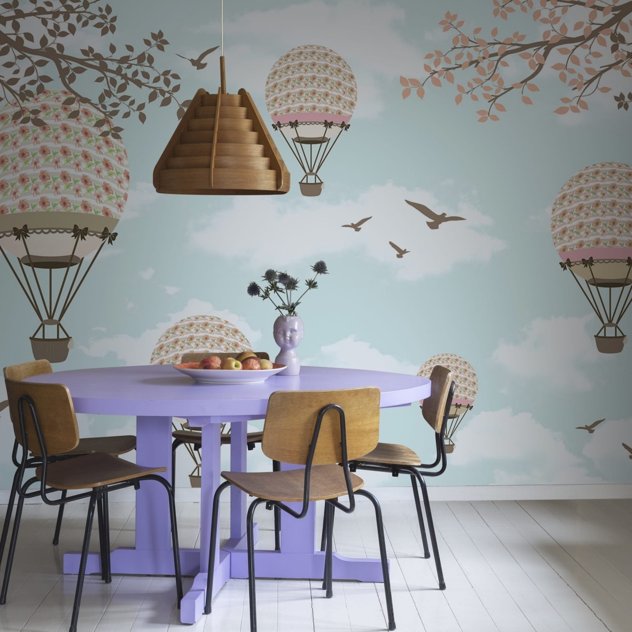 Fototapet, Sweet Balloons, Rebel Walls - 3