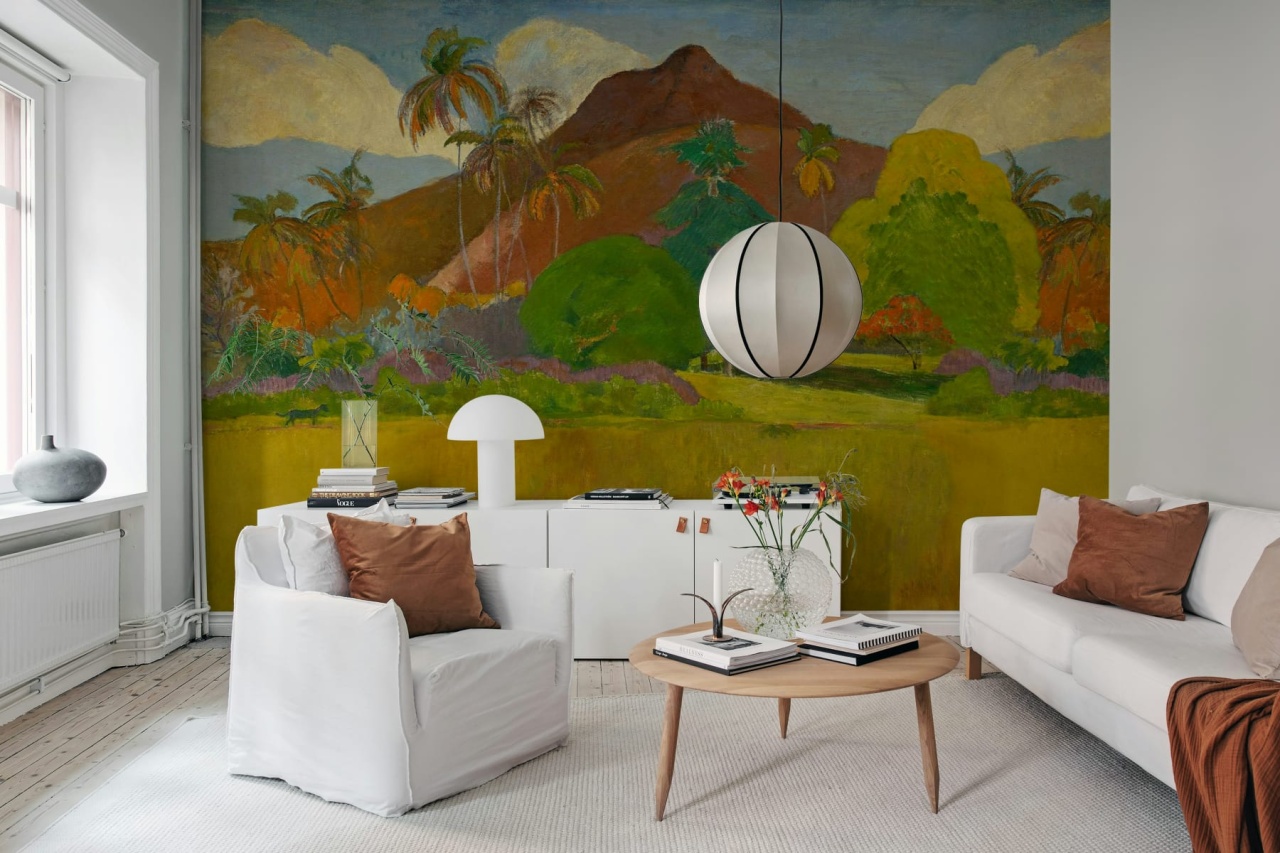 Fototapet, Tahitian Landscape Repeatable, Rebel Walls