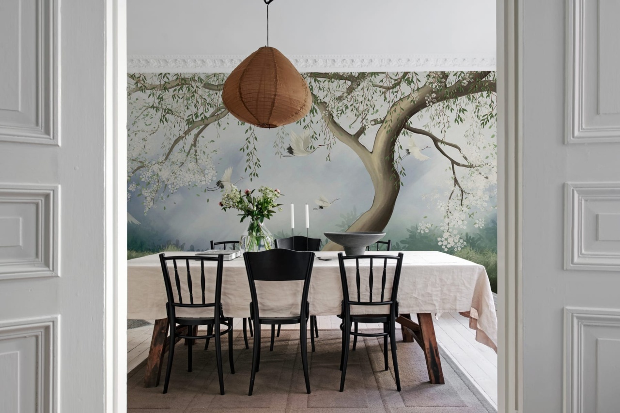 Fototapet, Tree of Dreams, White, Rebel Walls