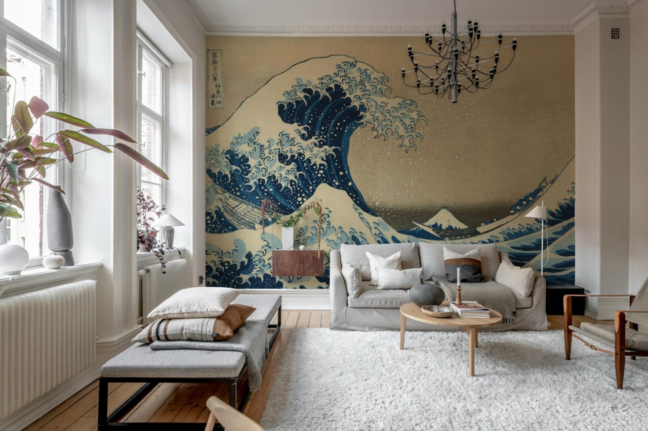 Fototapet, Under the Wave off Kanagawa by Hokusai, Rebel Walls