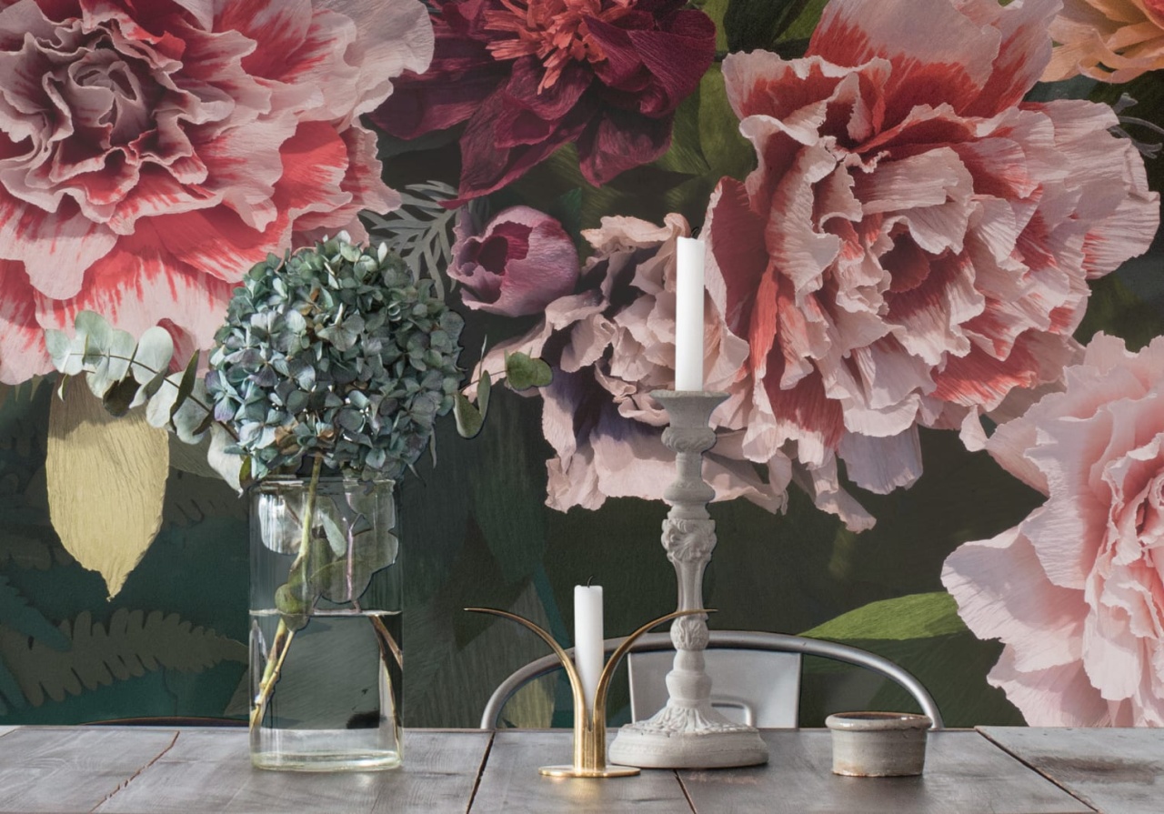 Fototapet, Unfading Flowers, Colossal, Rebel Walls - 3