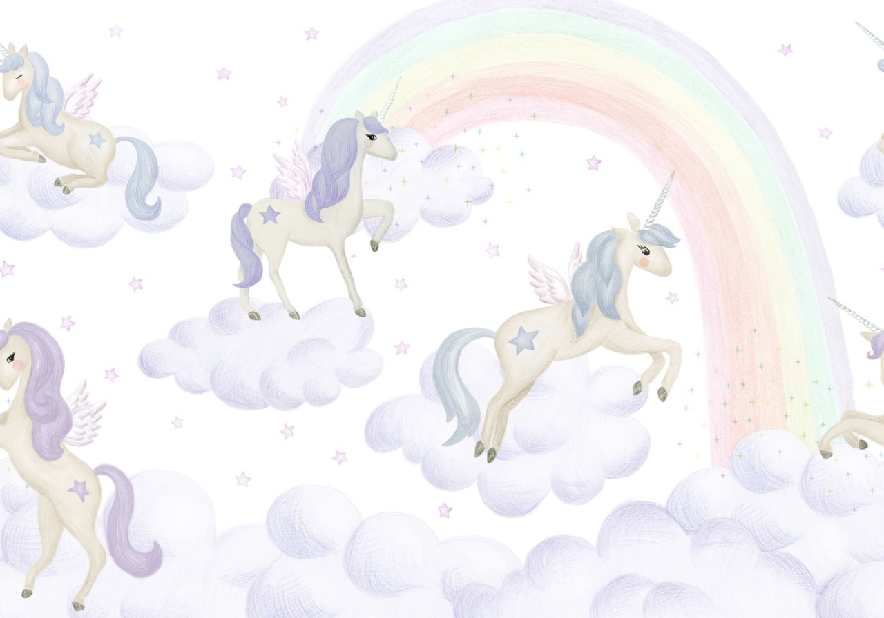 Fototapet, Unicorn Sky, Lilac, Rebel Walls - 2