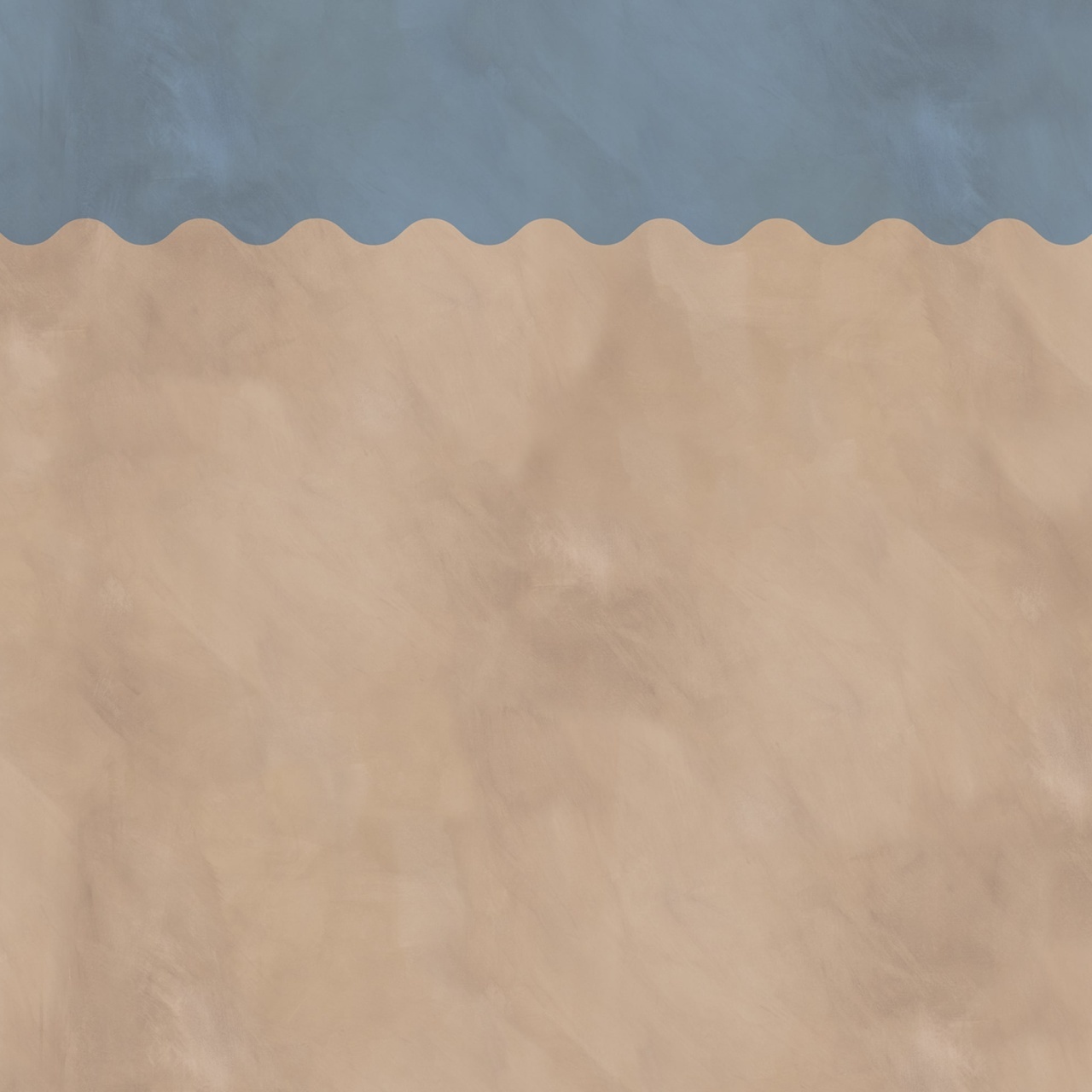 Fototapet, Wave Border, Blue, Rebel Walls - 2