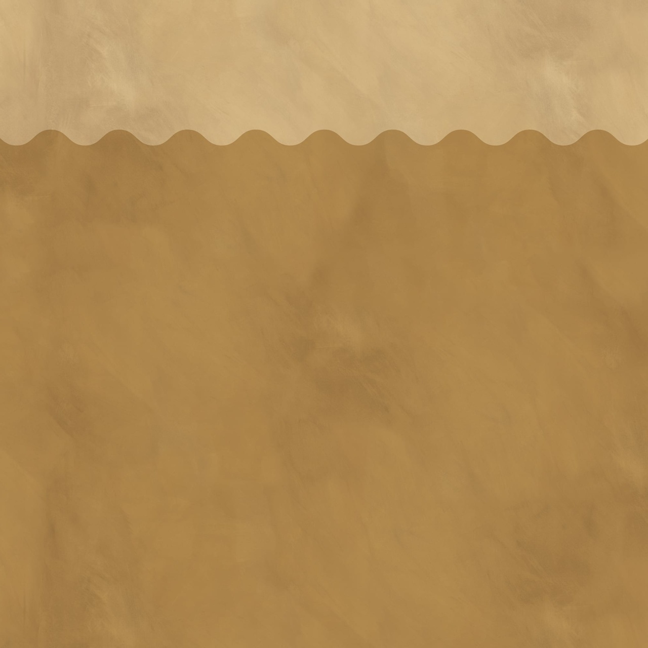 Fototapet, Wave Border, Yellow, Rebel Walls - 2