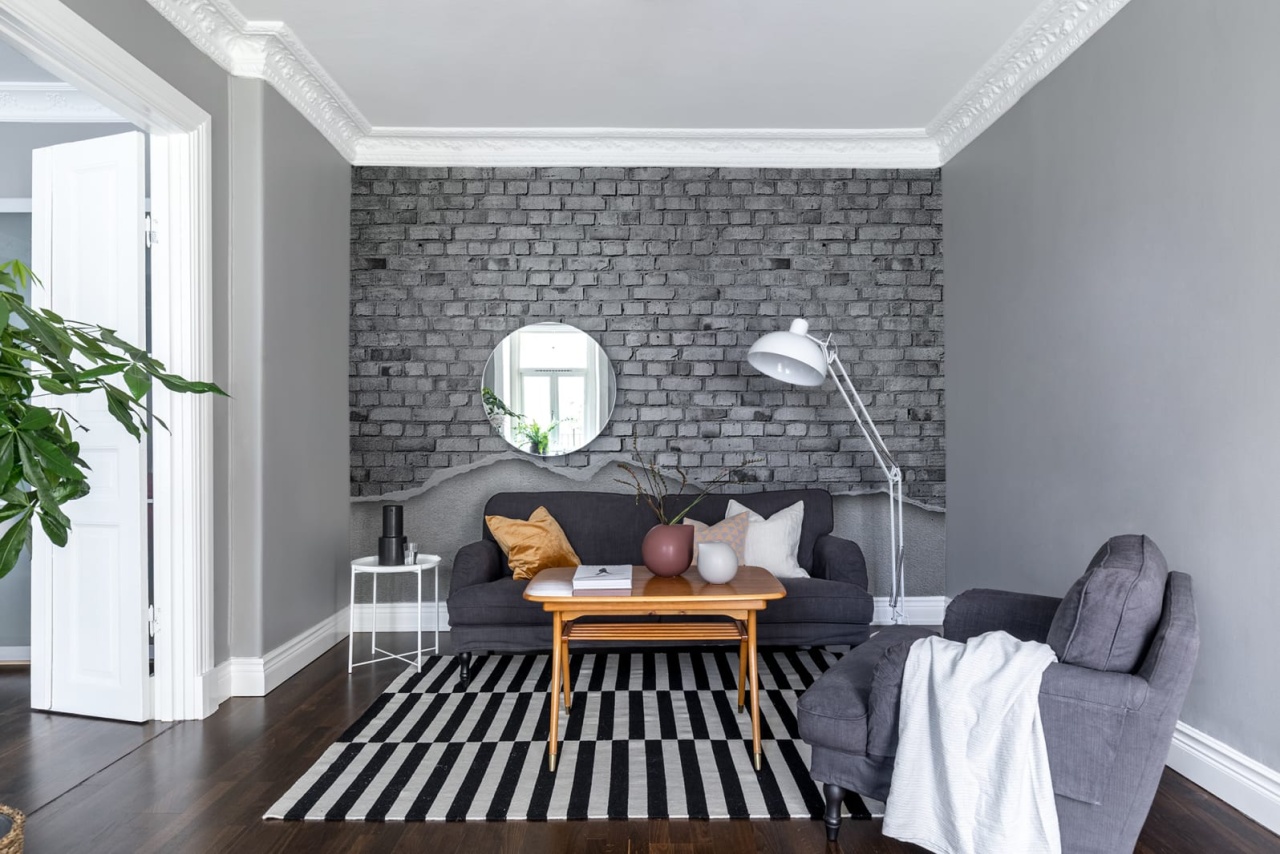 Fototapet, Well-Worn Brick Wall, White, Rebel Walls