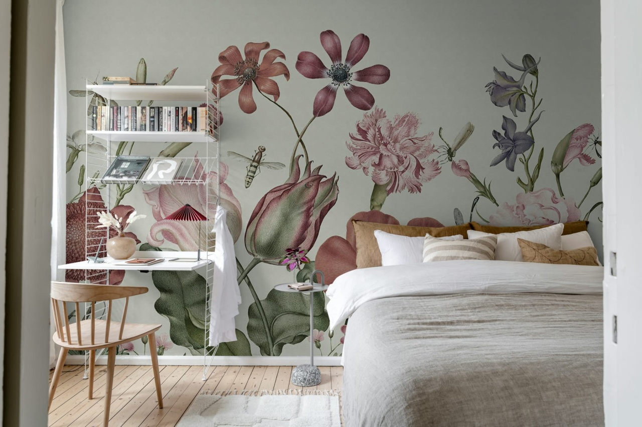 Fototapet, Wild Flowers, Vintage, Rebel Walls