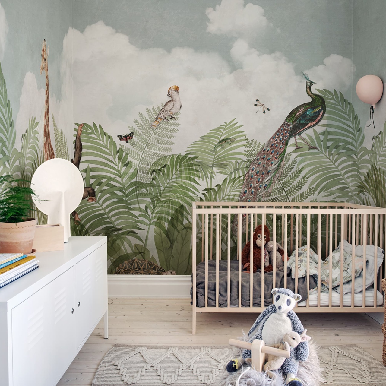 Fototapet, Wild Haven, Green, Rebel Walls