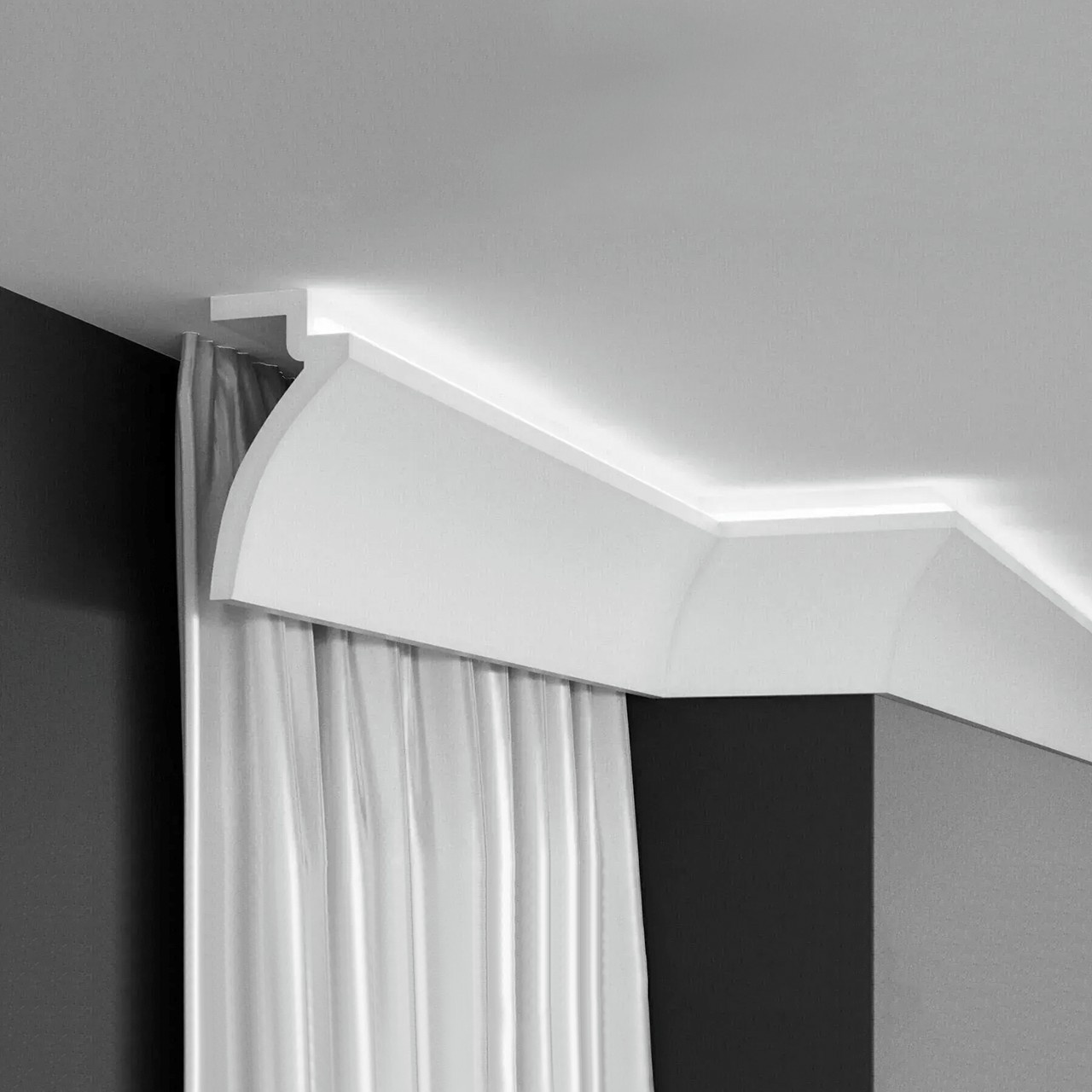 Profil scafa LED KF801 - 12x6x200 cm