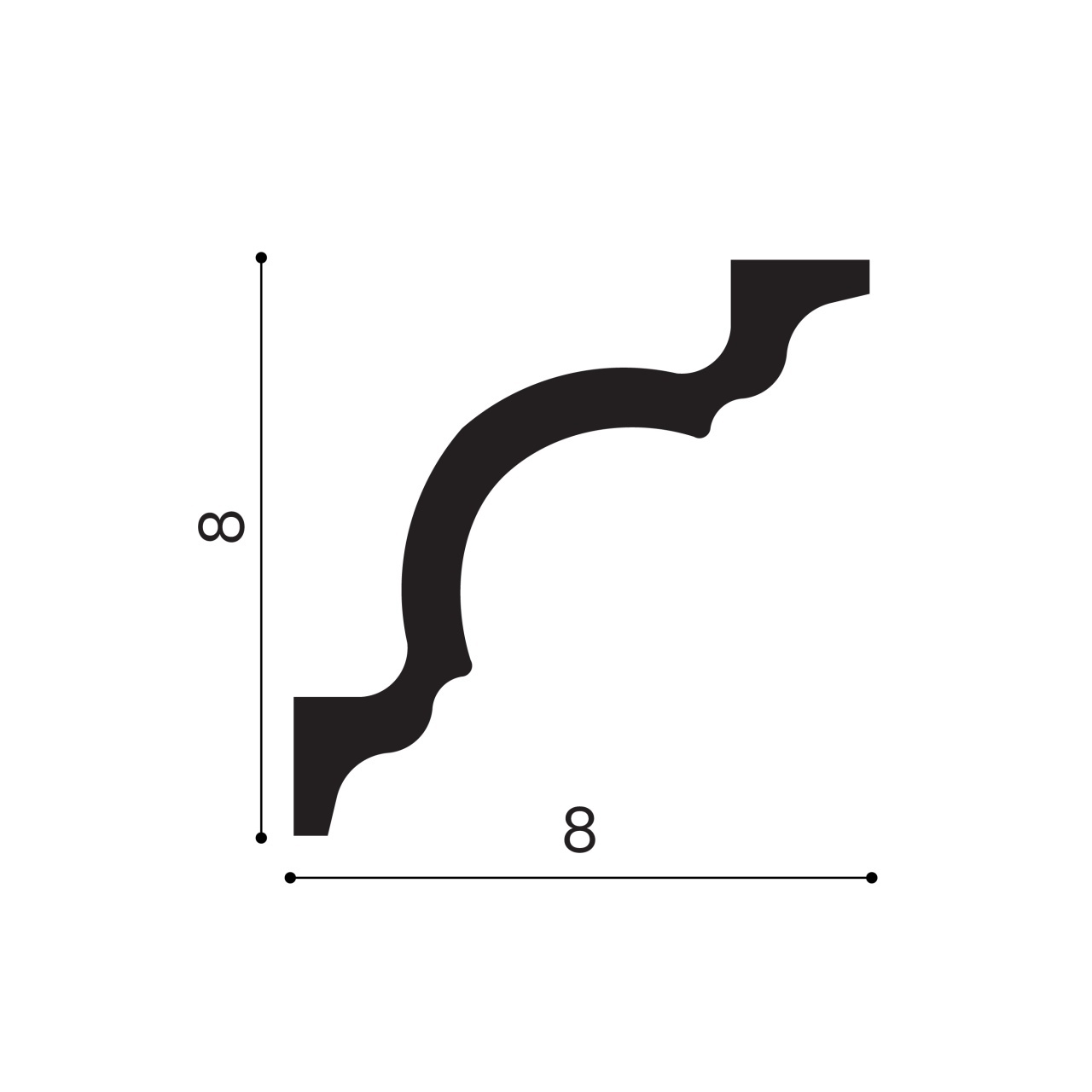 Set colt interior, Manavi, C8 (2buc de 1m pretaiate la 45/set) — imaginea 4