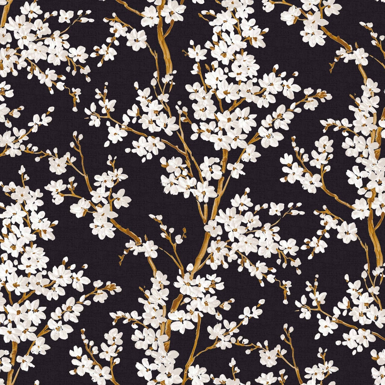 Tapet Cherry Blossom, Onyx, Coordonne 5mp / rola - 2