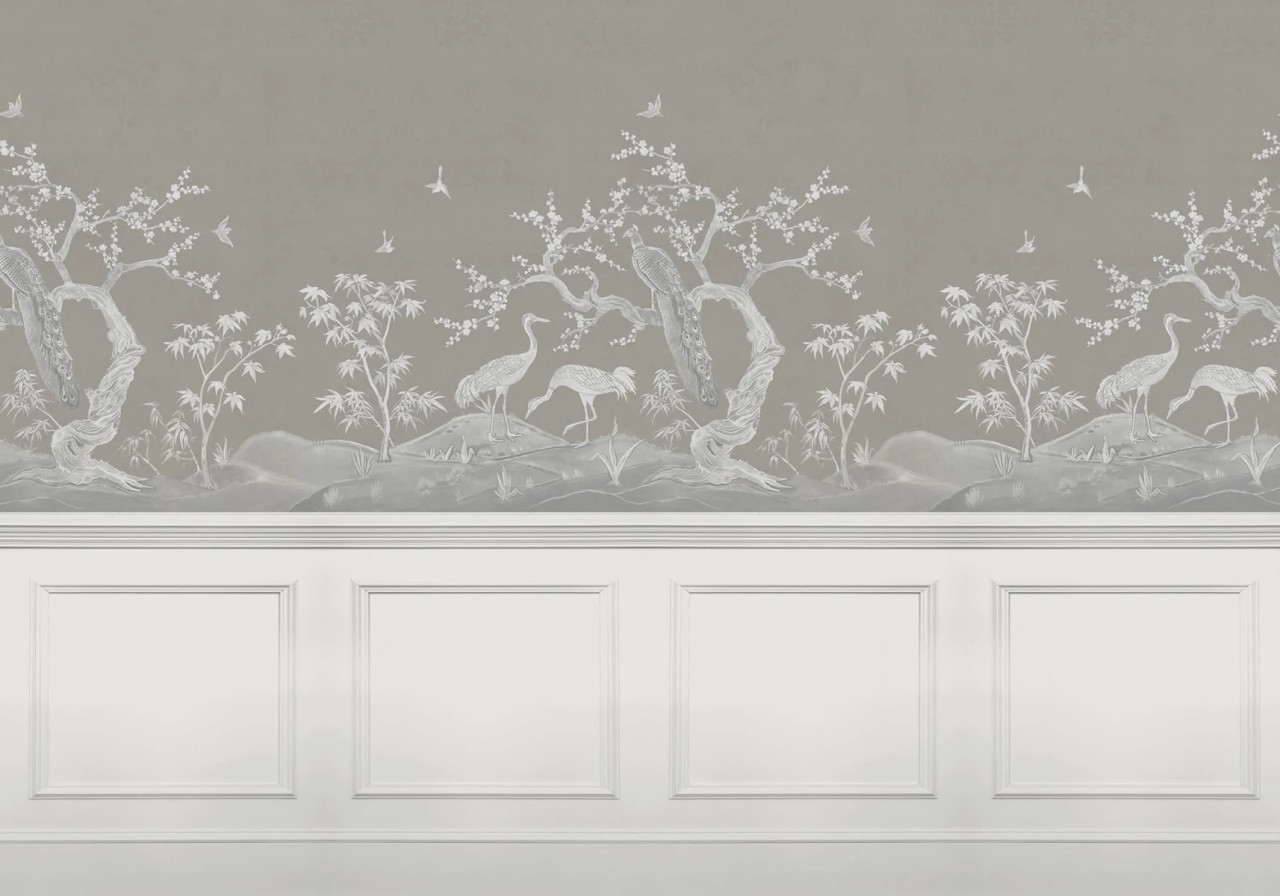 Tapet Chinoiserie Lace, Panels, Rebel Walls - 1 | YEO