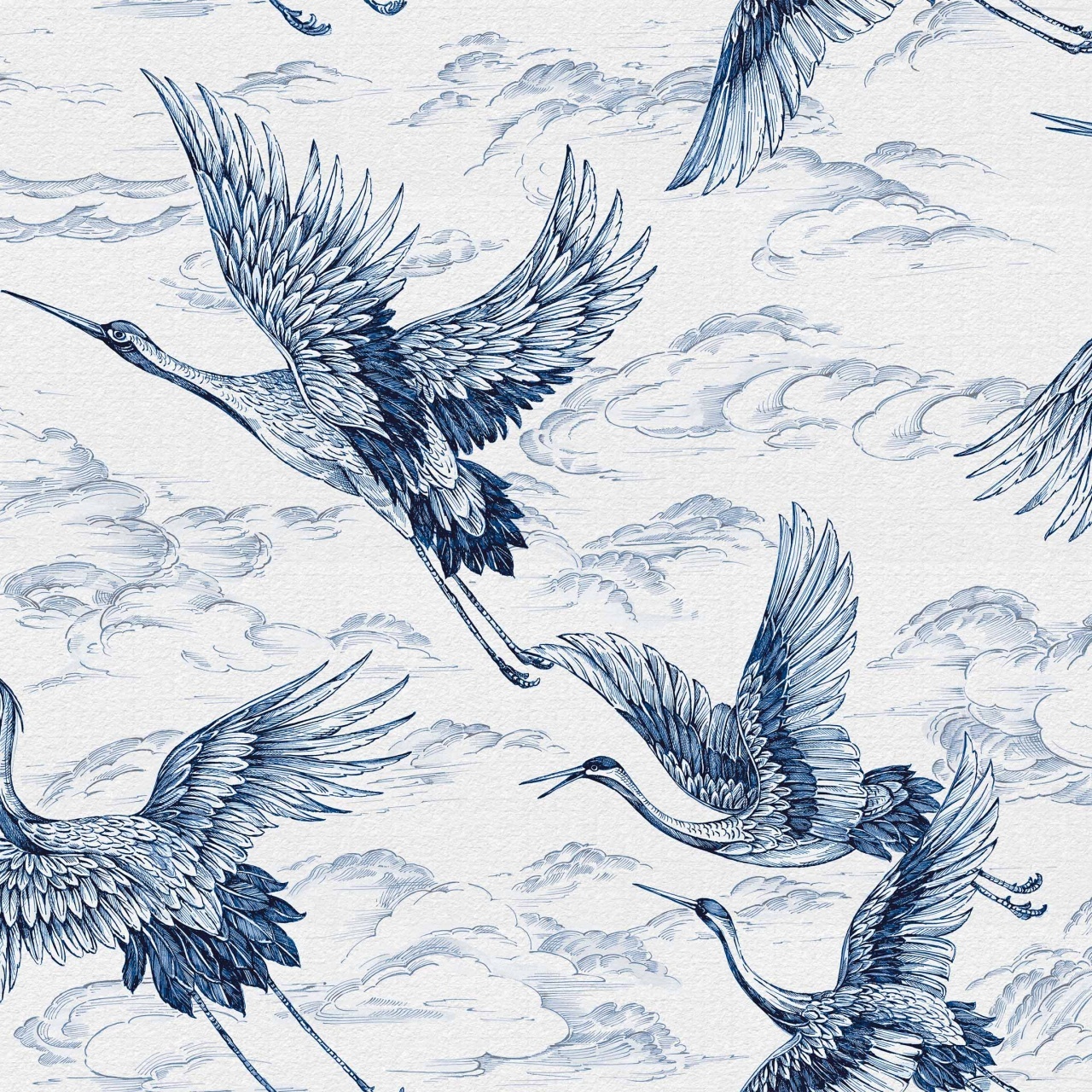Tapet Imperial Ibis, Sapphire, Coordonne 5mp / rola - 2